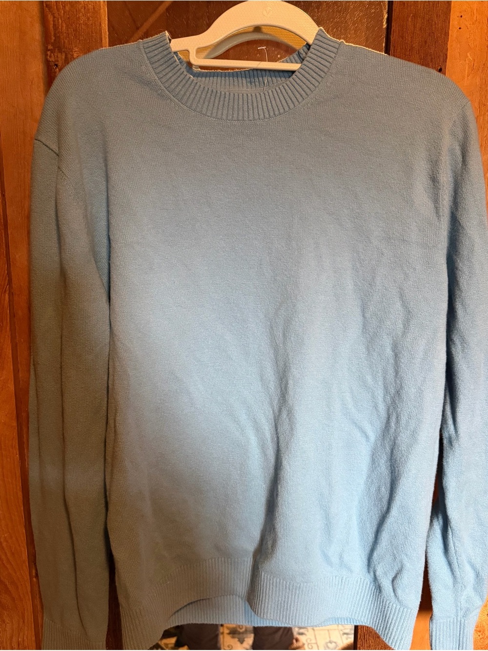 GAP Light Blue Men's Crewneck Sweater